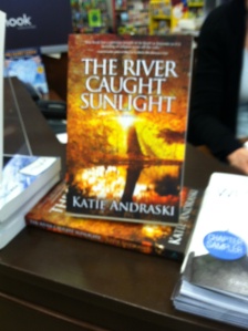 The River Caught Sunlight at Barnes and Noble in Westport, CT thanks to Tricia Tierney